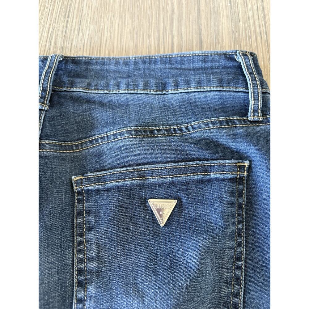 Guess Women’s Skinny Jeans Button Fly Medium Wash Stretch Denim W28 L29 - Picture 3 of 7